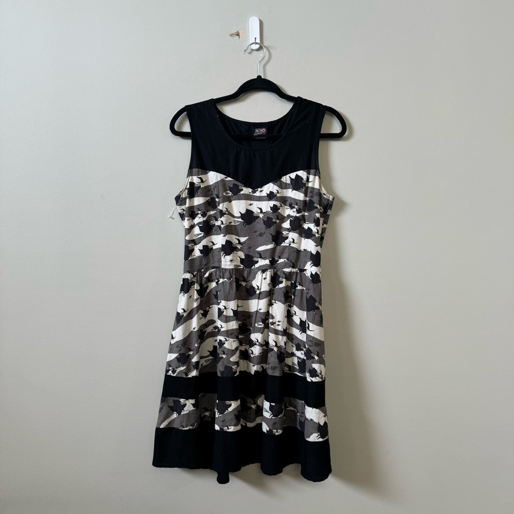 Retrolicious Halloween Spooky Witch themed retro pinup rockabilly mini dress